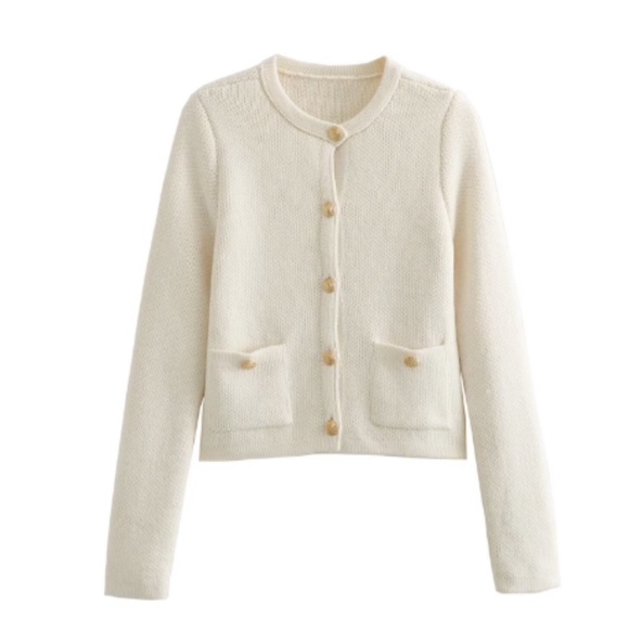 Cream Cardigan - Picture 1 of 4